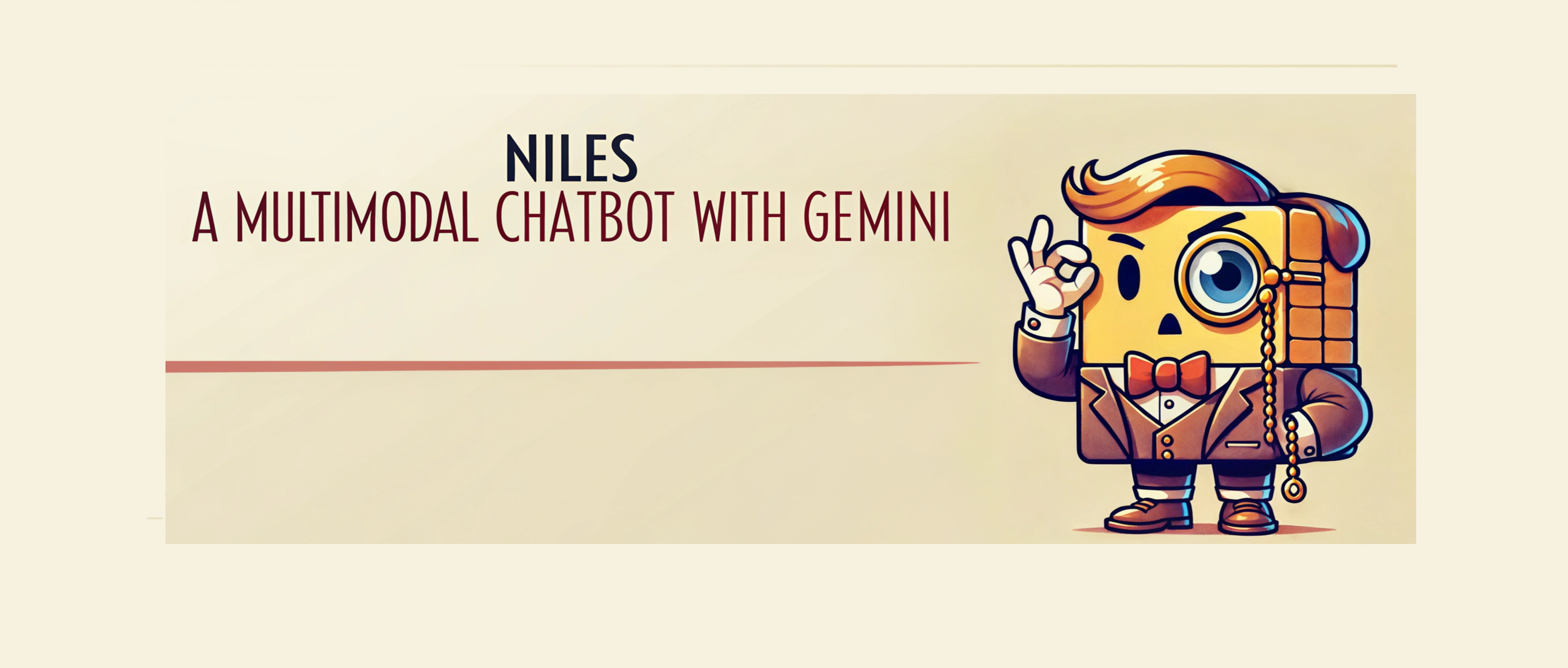 NILES - Multimodal Chatbot with Gemini 🤖